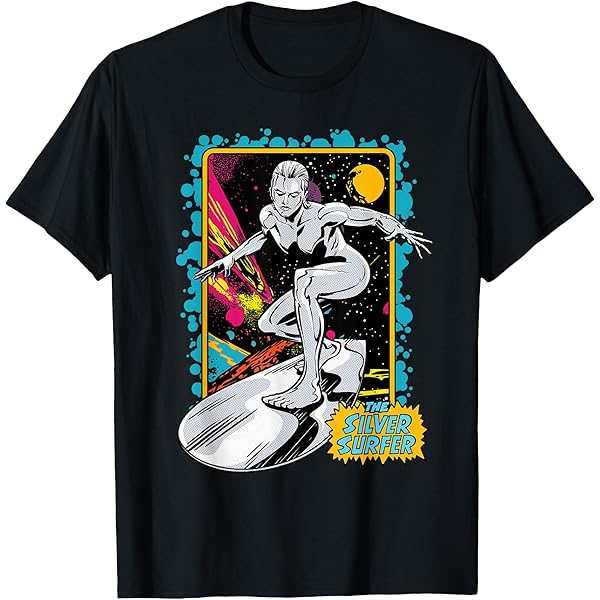 ギャラクタス　シルバーサーファー　ファンタスティック4　Tシャツ　marvel ヴィンテージ シルバーサーファー T シャツ